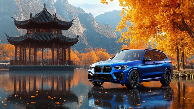 Прошла премьера внедорожника BMW X7 Nishiki Lounge в японской тематике