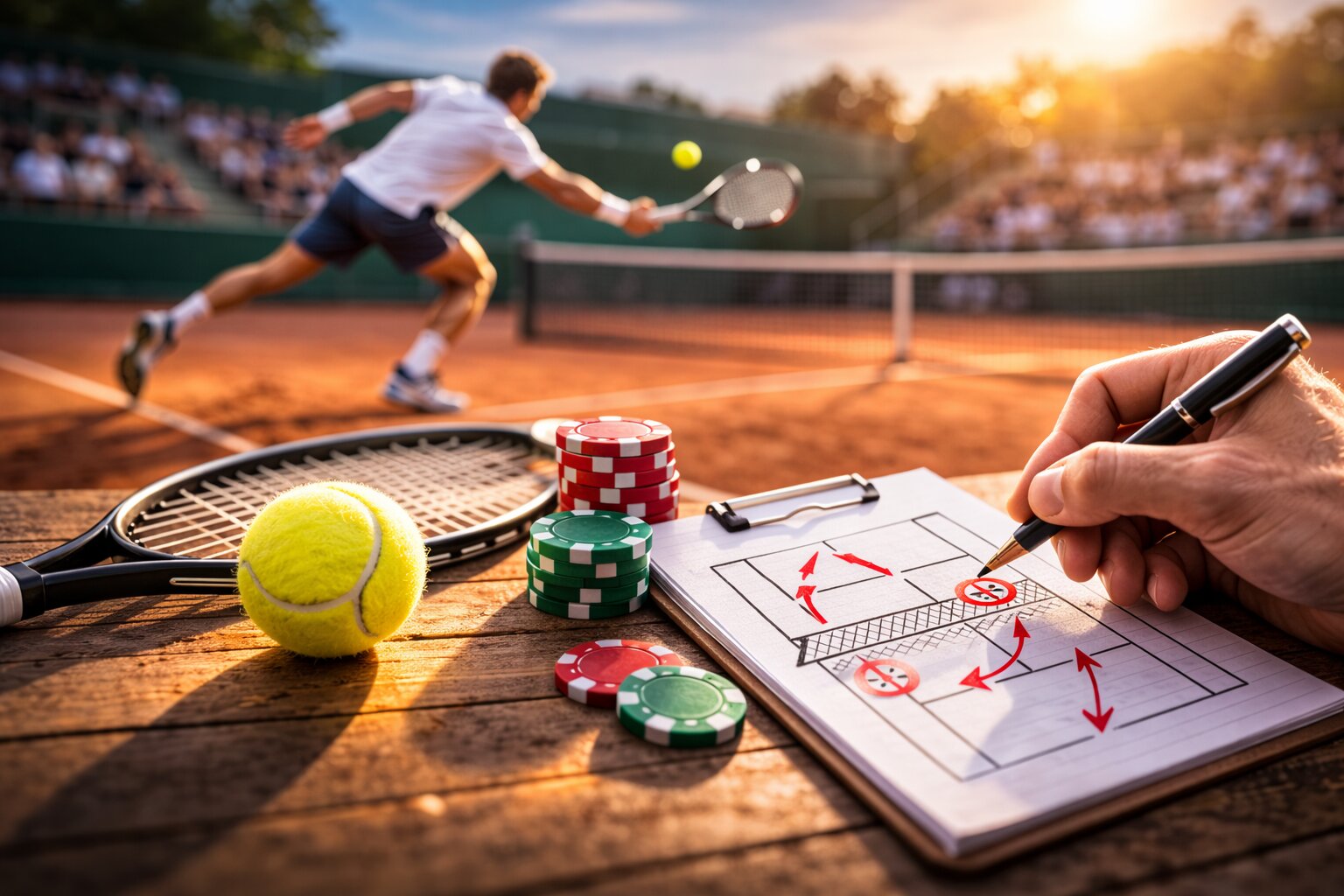 Психология тенниса в ставках — брейк-пойнты и тай-брейки влияют на линию