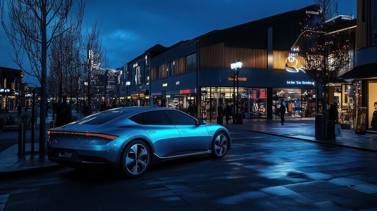 Футуристичный BMW i8 в бирюзовом цвете проехал по улицам Екатеринбурга