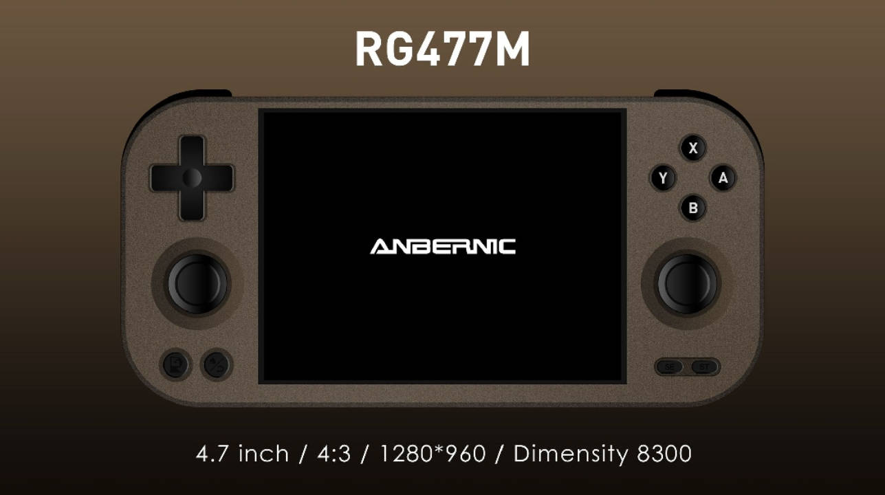 Anbernic представила портативную консоль RG 477M