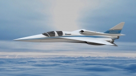 В США испытали гражданский сверхзвуковой самолет XB-1