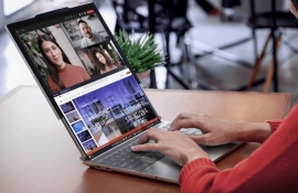 Lenovo запустила продажи ноутбука со сворачивающимся экраном