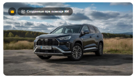 Новый кроссовер Toyota Grand RAV4 сняли на фото