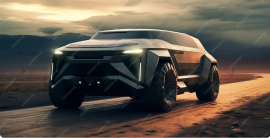 Cadillac показал мощный кроссовер для бездорожья — но это всего лишь концепт