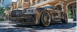 Mansory представил яркий Rolls-Royce Cullinan Linea D’Arabo с уникальным стилем