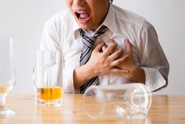 BMS: установлена связь малой дозы алкоголя с болезнями сердца