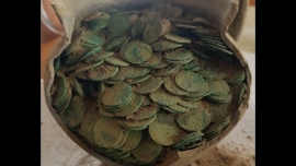 В Японии нашли клад, содержащий сто тысяч старинных монет
